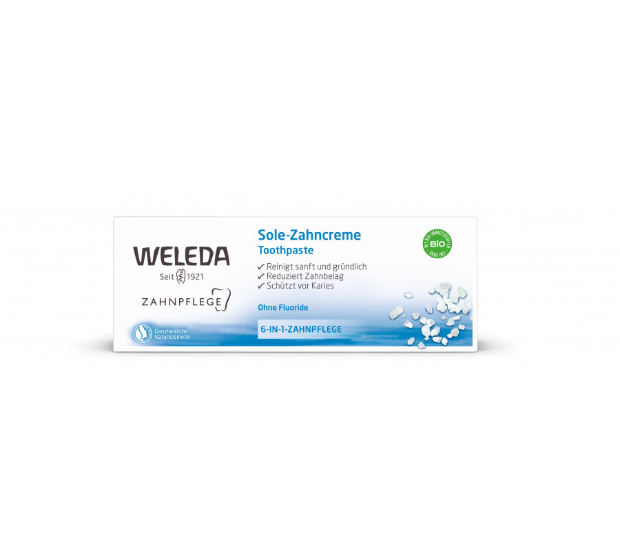 Weleda Salt Toothpaste — зубна паста з мінеральною сіллю, 75 мл