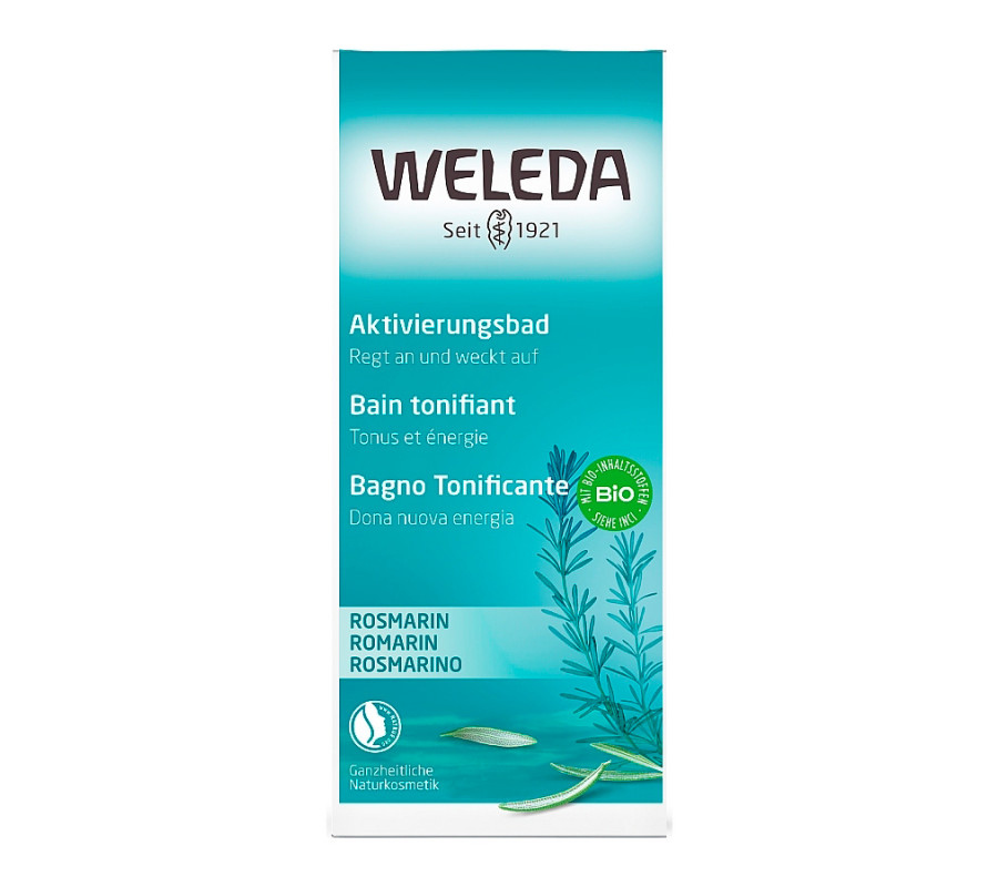 Weleda Rosemary Invigorating Bath Milk — молочко для ванны розмариновое “Бодрость”, 200 мл