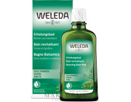 Weleda молочко для ванны хвойное восстановление сил Pine Reviving Bath Milk 200 мл. — купить в Украине