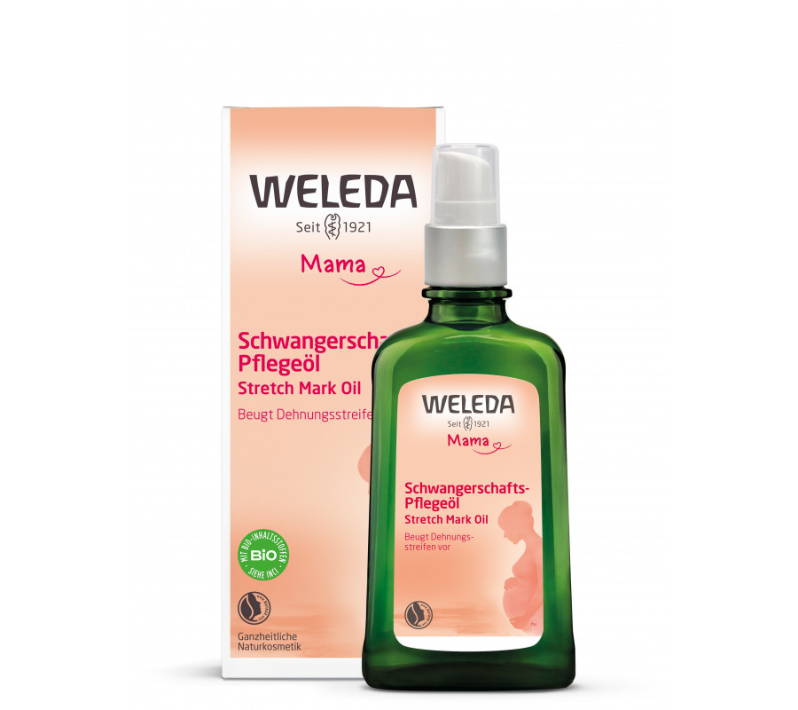Weleda Stretch Mark Massage Oil — олія для профілактики розтяжок, 100 мл