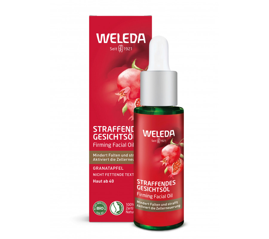 Weleda Pomegranate Firming Facial Oil — гранатова олія-бустер для обличчя, 30 мл