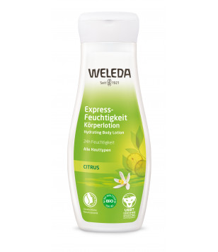 Weleda лосьон для тела легкий увлажняющий Citrus Hydrating Body Lotion, 200 мл