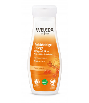Weleda лосьйон для тіла живильний Sea Buckthorn Replenishing Body Lotion, 200 мл