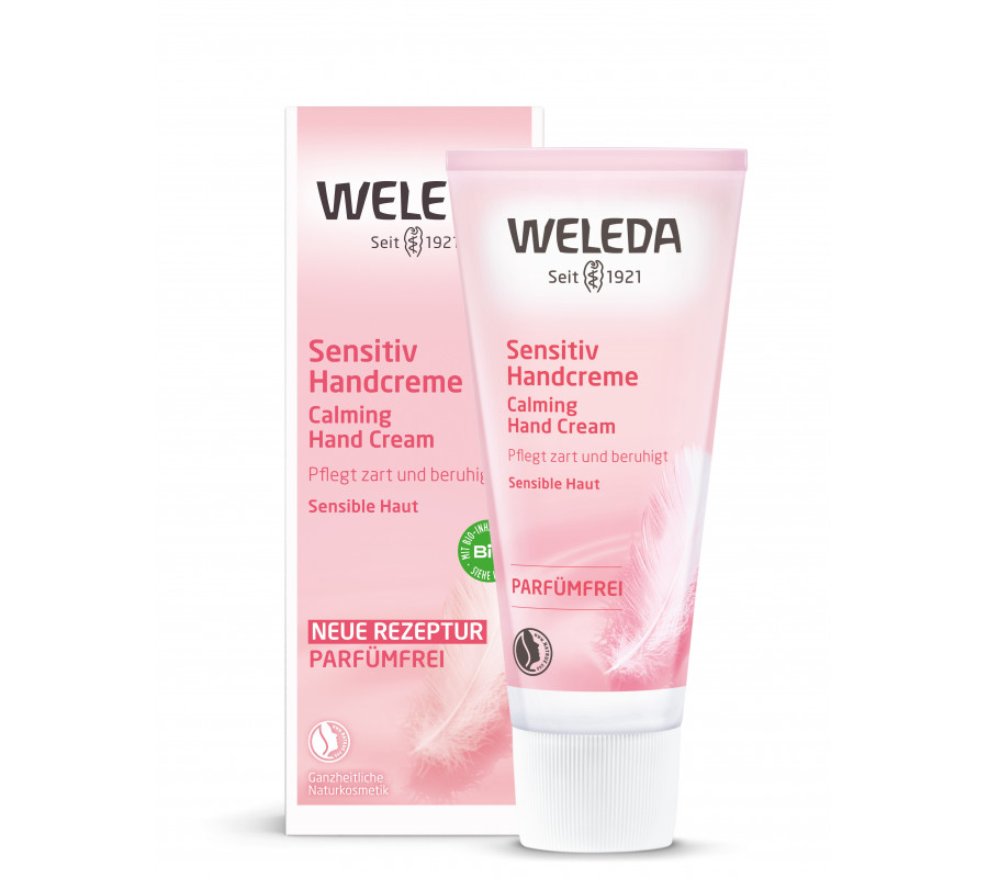 Weleda Sensitive Hand Cream — крем для рук для чувствительной кожи, 50 мл