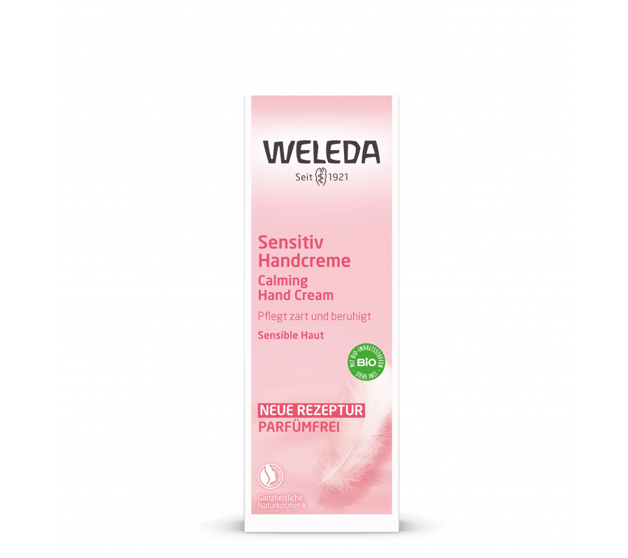 Weleda Sensitive Hand Cream — крем для рук для чувствительной кожи, 50 мл