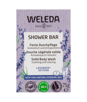 Weleda твердий арома-бар для душу Ylang-Ylang & Iris Shower Bar Solid Body Wash, 75 гр