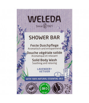 Weleda твердый арома-бар для душа Ylang-Ylang & Iris Shower Bar Solid Body Wash, 75 гр