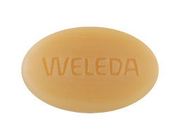 Weleda Shower Bar Solid Body Wash Ylang-Ylang & Iris — арома-бар для душа твёрдый “Иланг-Иланг и Ирис”, 75 г
