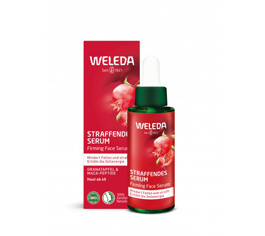 Weleda Pomegranate Maca Peptides Firming Face Serum — сироватка-ліфтинг для обличчя, 30 мл