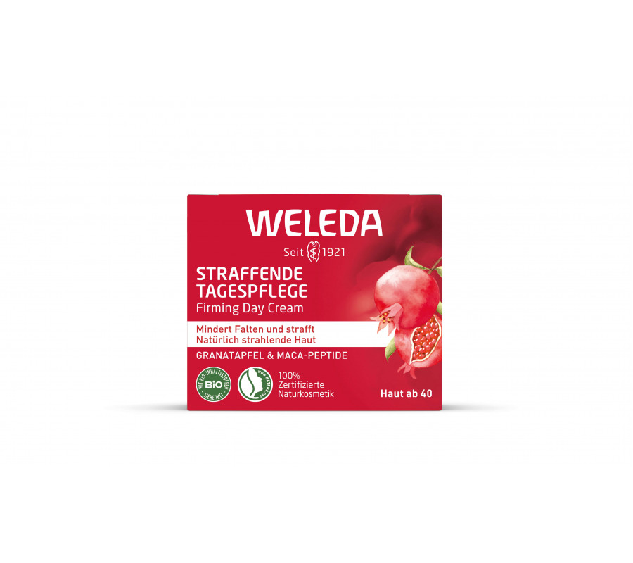 Weleda Pomegranate Maca Peptides Firming Day — дневной крем-лифтинг для лица, 40 мл