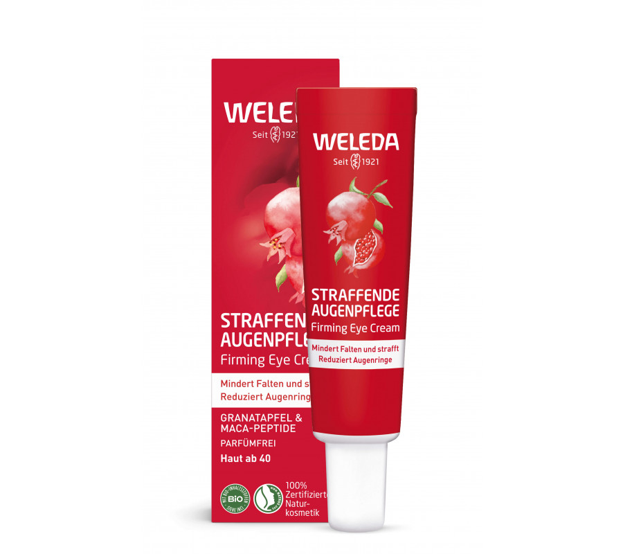 Weleda Pomegranate Maca Peptides — крем-лифтинг для кожи вокруг глаз, 12 мл