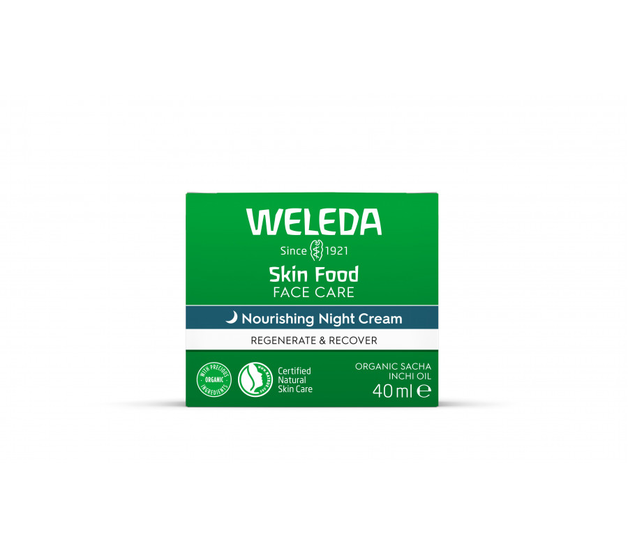 Weleda Skin Food Night Cream — ночной крем для лица “Скин Фуд” питательный, 40 мл