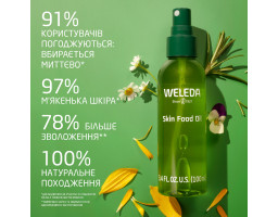 Weleda Skin Food Ultra-Light Dry Oil — олія для тіла “Скін Фуд” ультралегка суха, 100 мл