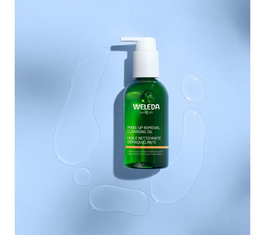 Weleda Cleansing Oil — гідрофільна олія для зняття макіяжу з органічним гамамелісом, 150 мл