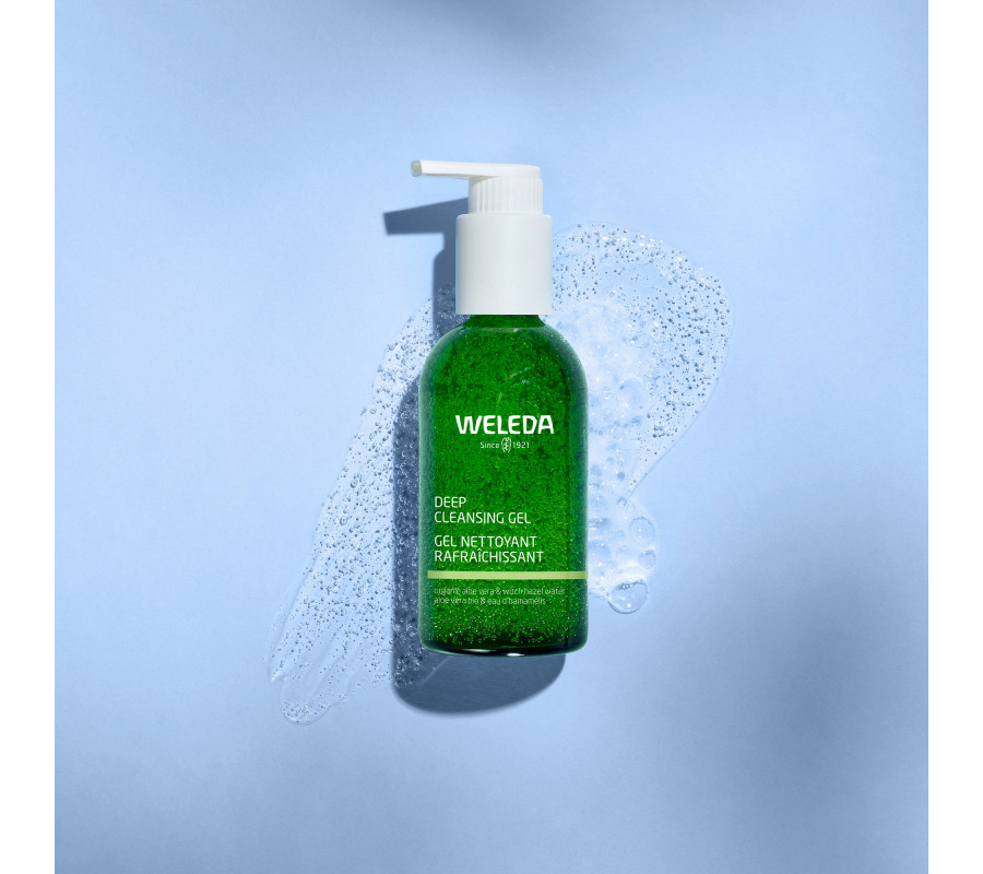 Weleda Cleansing Gel — гель для глибокого очищення обличчя з органічним алое та гамамелісом, 150 мл
