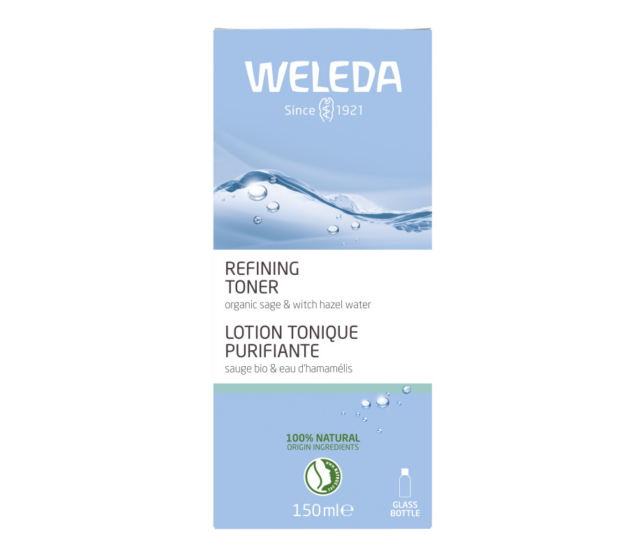 Weleda тоник для лица увлажняющий для нормализации pH и сужения пор с органическим гамамелисом Facial Toner 150 мл. — купить в Украине