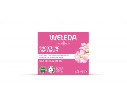 Weleda Wild Rose White Tea Smoothing Day Cream — разглаживающий дневной крем с дикой розой и белым чаем, 40 мл
