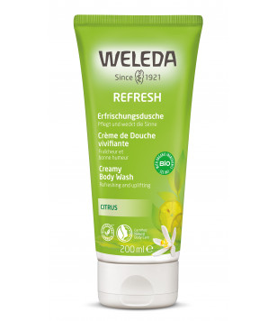 Weleda крем-гель для душу Citrus Creamy Body Wash, 200 мл