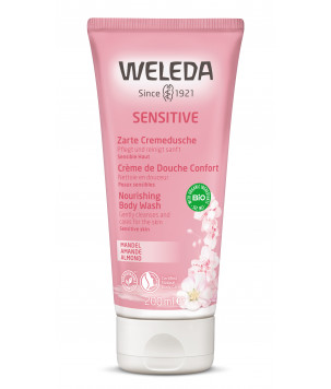 Weleda крем-гель для душу Almond Sensitive Skin Body Wash, 200 мл
