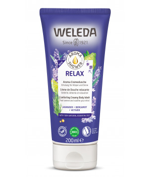 Weleda крем-гель для душа Aroma Shower Relax, 200 мл