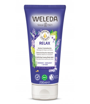 Weleda крем-гель для душу Aroma Shower Relax, 200 мл