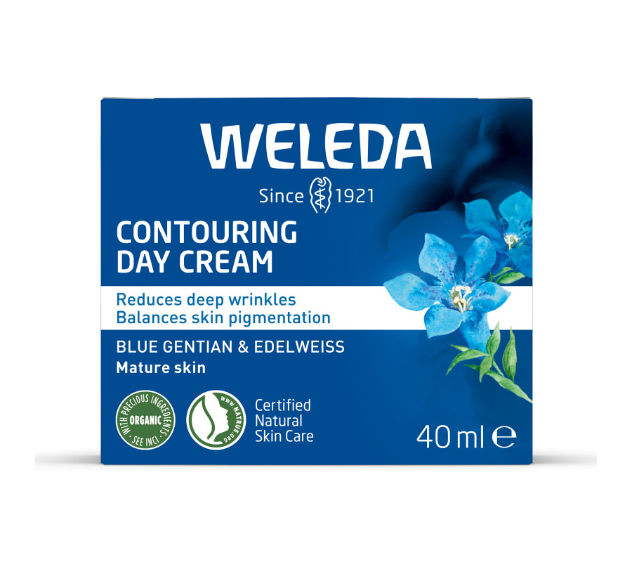 Weleda Blue Gentian & Edelweiss — дневной крем‑контур с голубой генцианой и альпийским эдельвейсом