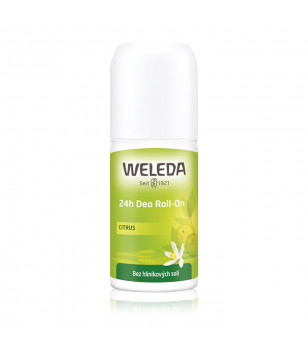 Weleda дезодорант ролик 24 години Fresh 24h Roll-On Deodorant Citrus, 50 мл
