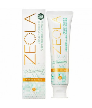 Зубна паста "Сонячний цитрус" Zeola White Sunny Citrus Zettoc, 95 мл