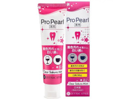 Зубна паста "Сакура та м'ята" ProPearl Clear Sakura Mint Zettoc, 100 мл