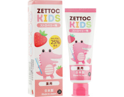Дитяча зубна паста "Полуниця" Zettoc, 60 мл