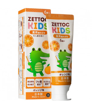 Дитяча зубна паста "Фруктовий мікс" Zettoc, 70 мл