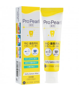 Зубная паста активный уход со вкусом лимона и мяты ProPearl Zettoc, 100 мл