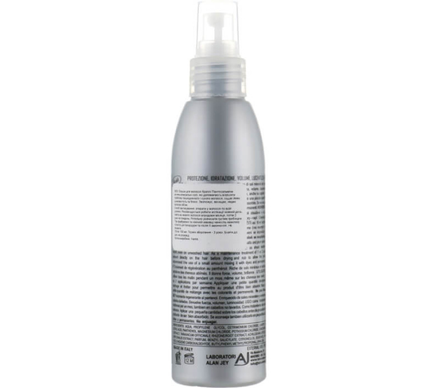 Тоник с пантенолом для волос, сильное увлажнение Alan Jey, 150 мл