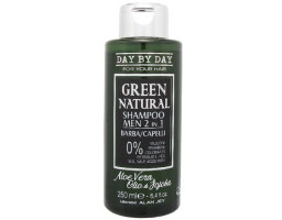 Чоловічий шампунь для бороди 2 в 1 green natural Alan Jey, 250 мл