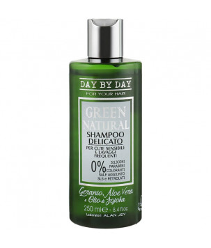 Шампунь делікатний для чутливої шкіри і частого миття green natural Alan Jey, 250 мл