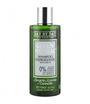 Шампунь энергетический против выпадения green natural Alan Jey, 250 мл