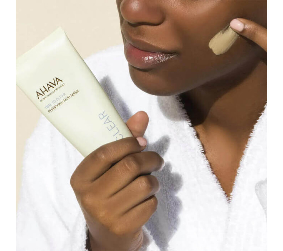 Маска або пілінг Time To Clear Purifying Mud Mask AHAVA, 100 мл