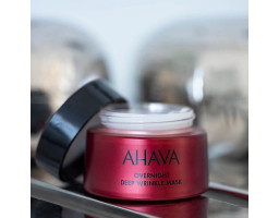 Нічна маска-крем проти глибоких зморшок Apple of Sodom Overnight Deep Wrinkle Mask Ahava, 50 мл