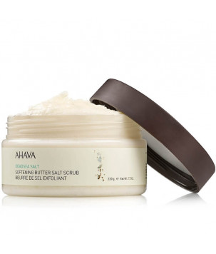 Масляно-солевой скраб для тела на основе соли Мертвого моря Softening Butter Salt Scrub Ahava, 220 г