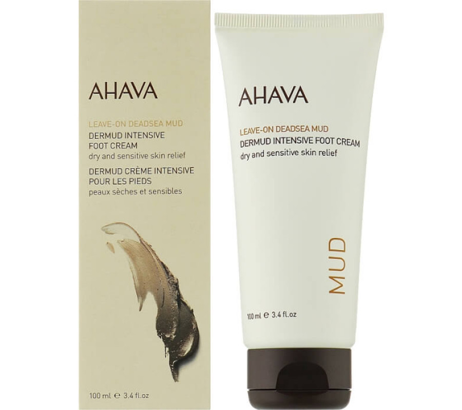Крем для ног активный Leave-on Deadsea Dermud Intensive Foot Cream Ahava, 100 мл