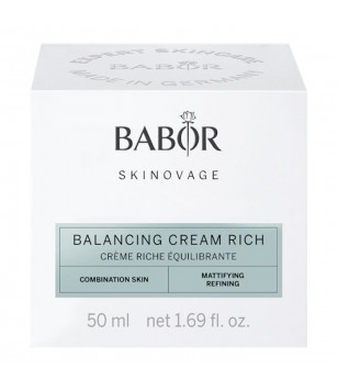 Крем для комбинированной кожи Skinovage Balancing Cream Rich BABOR, 50 мл