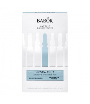 Зволожуючі ампули для сухої та пошкодженої шкіри Ampoule Concentrates Hydra Plus BABOR, 7x2 мл