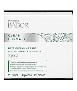 Диски для глибокого очищення шкіри Doctor BABOR Clean Formance Deep Cleansing Pads BABOR, 20шт