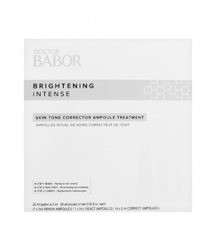 Ампули для корекції тону шкіри обличчя BABOR Brightening Intense Skin Tone Corrector Ampoule Treatment BABOR,