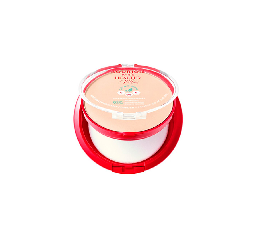 Компактная пудра для лица Healthy Mix Clean Powder Bourjois (001) Ivory, 10 г