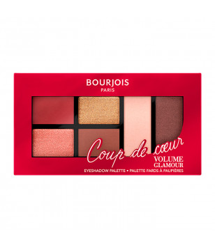 Палетка тіней для повік Volume Glamour Eyeshadow Palette Bourjois (001) Coup de coeur, 8.4 г