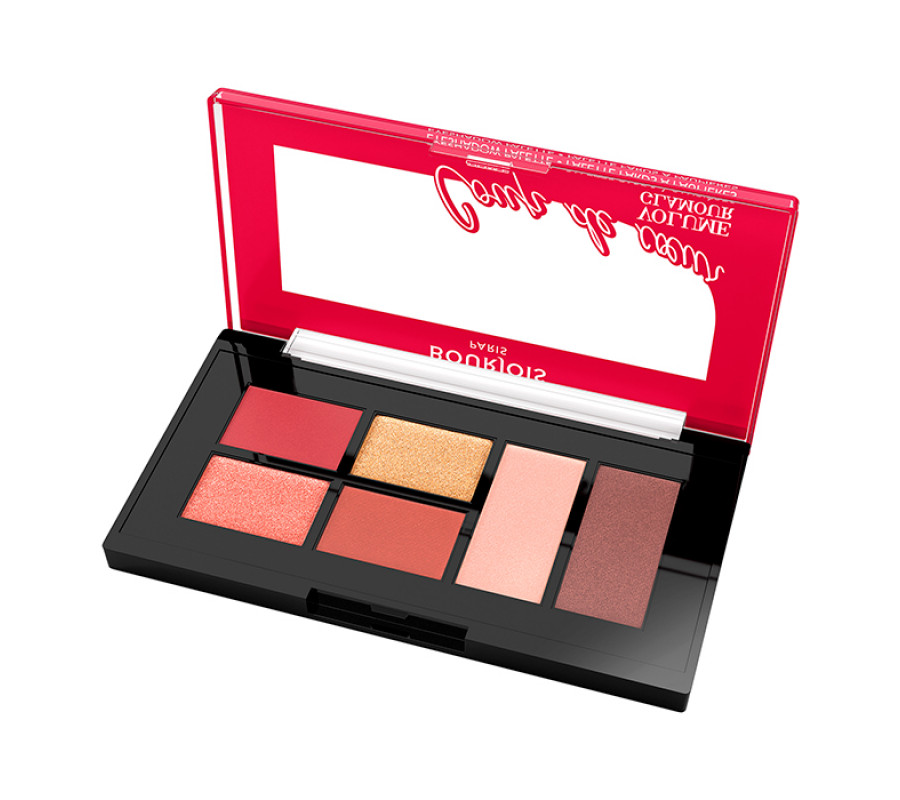 Палетка тіней для повік Volume Glamour Eyeshadow Palette Bourjois (001) Coup de coeur, 8.4 г