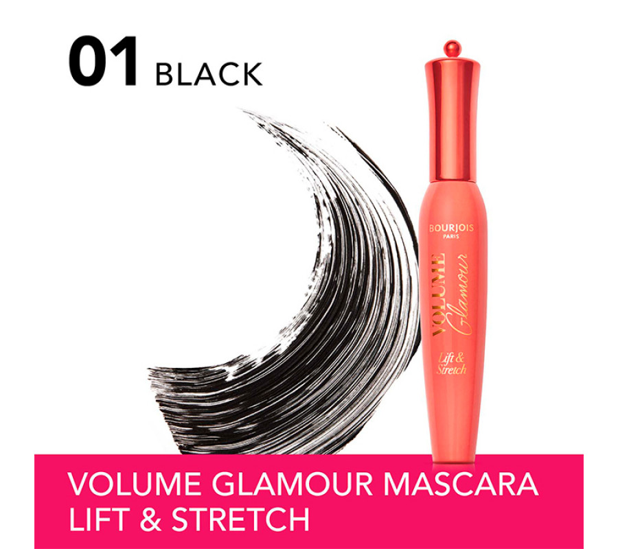 Туш для вій Volume Glamour Lift & Stretch Mascara Bourjois (Black), 12 мл