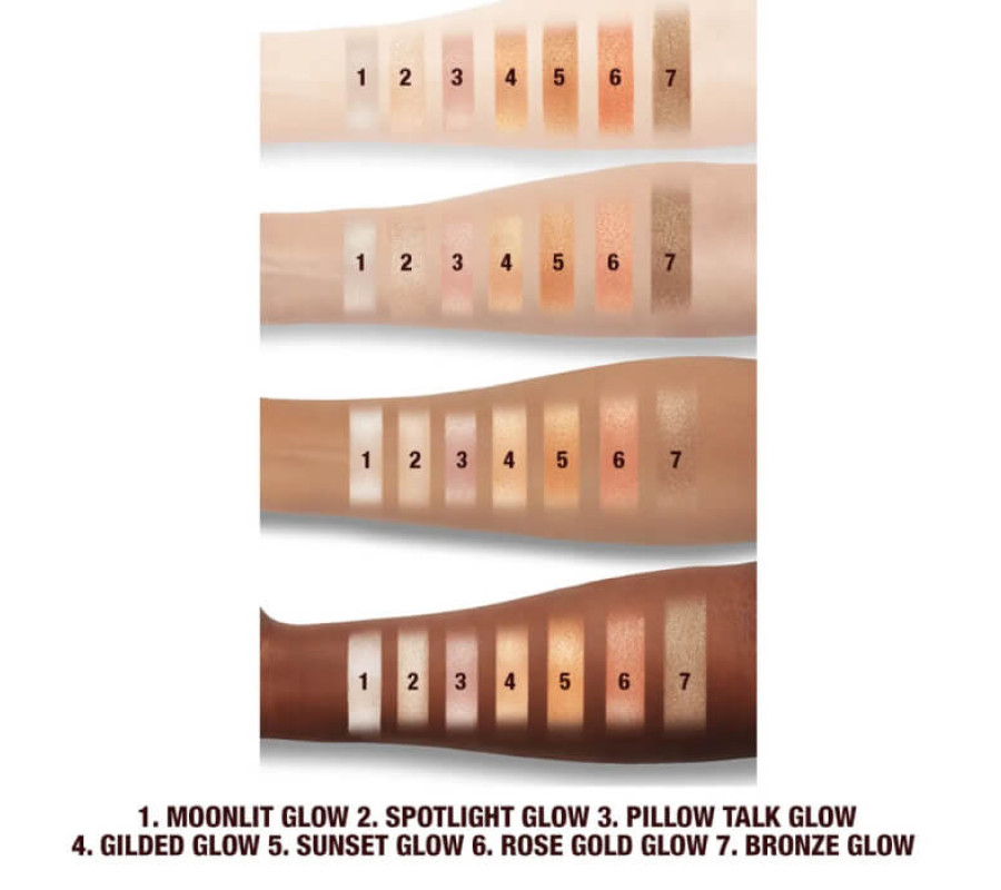 Хайлайтер Hollywood Glow Glide Face Architect Charlotte Tilbury , Moonlit Glow 7 г