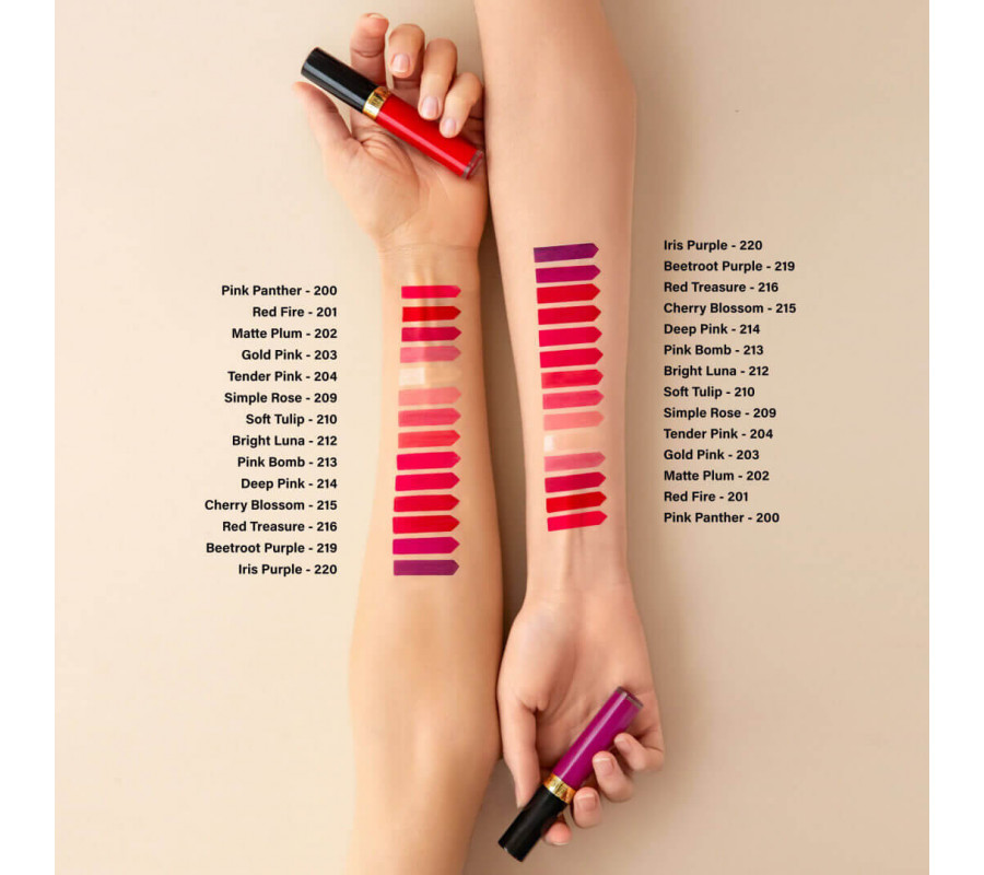 Блеск для губ матовый Matte Gloss Lip Gloss Vitamin E Cherel 220 Iris Purple, 8 мл